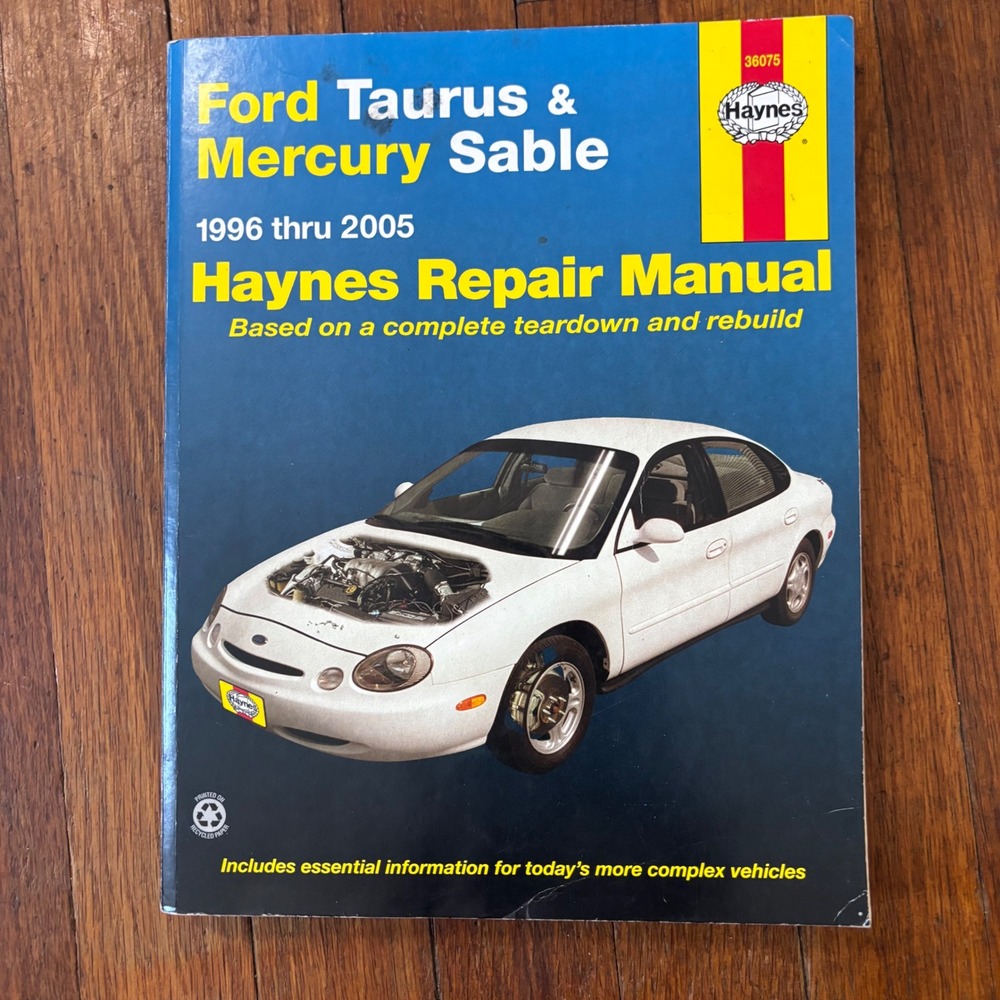 Ford Taurus & Mercury Sable 1996 thru 2005 Haynes Repair Manual DIY Service‎